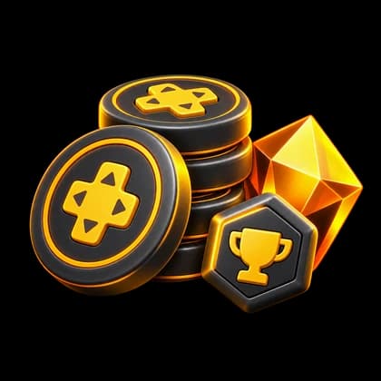 Объёмные монеты и игровая награда